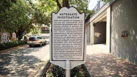 Deep Throat’s Watergate garage is up the road from me, and they want to knock it down