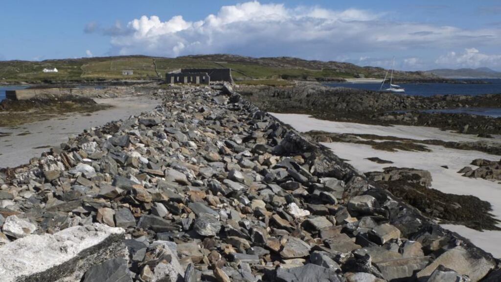 Inishbofin, Co Galway, one of nine islands affected by termination of funding to community development companies offices. Photograph: Frank Miller