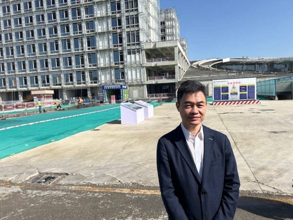 Dr Tian Jian, head of Beijing Children’s Hospital in Baoding: China's authorities are happy to demolish entire villages to clear the way for major developments, rehousing the residents elsewhere. Photograph: Denis Staunton
Denis Staunton