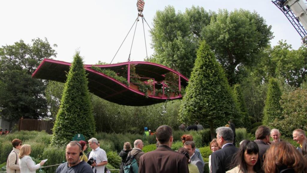 The Irish Sky Garden during Chelsea Flower Show Press and VIP Day on May 23, 2011 in London, England. Photograph: Chris Jackson/Getty Images