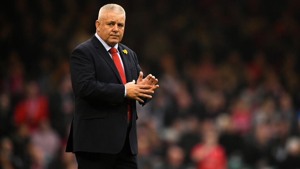 Wales head coach Warren Gatland  admits his players have been distracted by talks over the future of Welsh regional rugby. Photograph:   Dan Mullan/Getty Images
