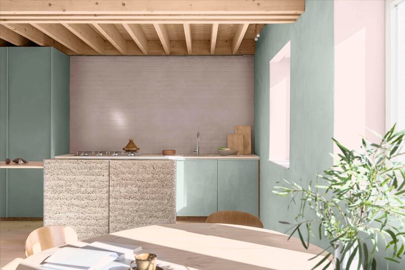 Dulux has picked a “friendly pastel pink”, called Sweet Embrace as its Colour of the Year for 2024