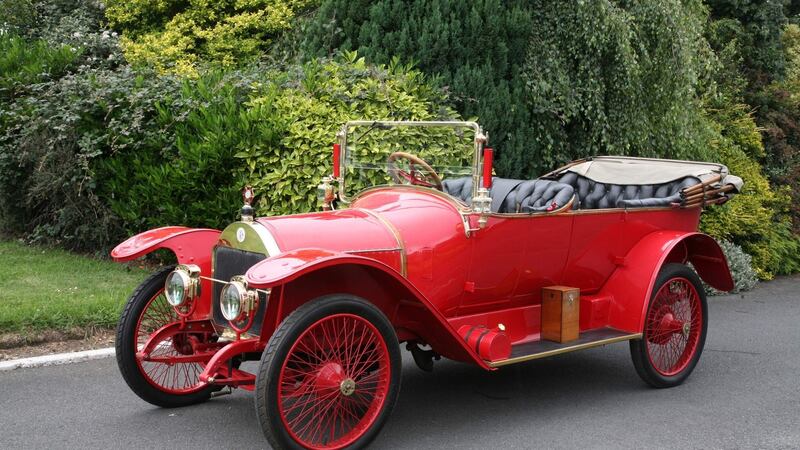 The 1911 Benz 8/18 from the O’Flaherty Mercedes-Benz Classic Collection which will be placed on display in the showrooms of MSL Ballsbridge Motors over the coming year