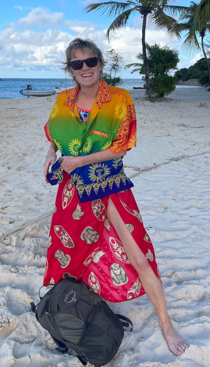 Jo English's favourite destinations were Antigua, the British Virgin Islands, Grenada and the Grenadines