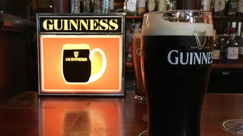 There were 773 pubs registered in Dublin city and county last year, down 1.7% compared with the 786 recorded in 2005 but up from a low of 741 in 2012. Photograph: Bryan O’Brien