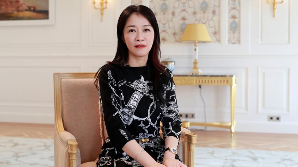 Huawei corporate senior vice president and director of the board, Catherine Chen