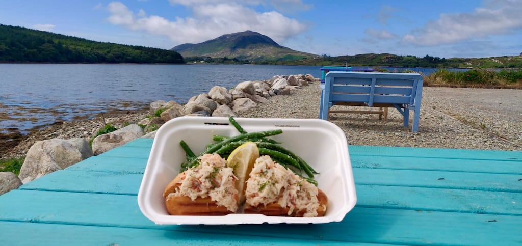 Snappy Snappy in Letterfrack serve fresh crab on Japanese-style milk buns or on toasted sourdough