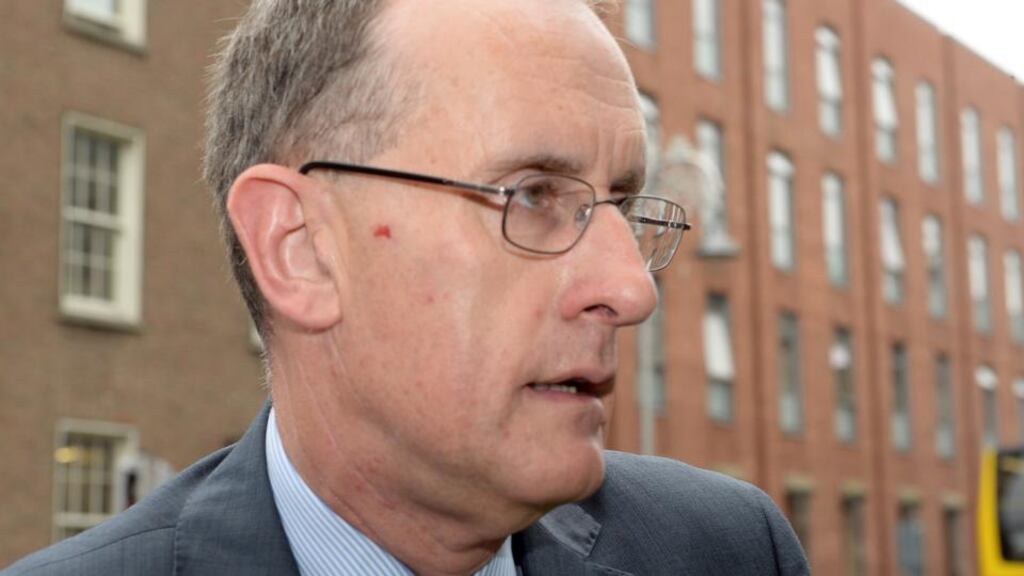 Owen Keegan of Dublin City arriving for a hearing with the Public Accounts Committee over the cancelled Garth /The Irish Times