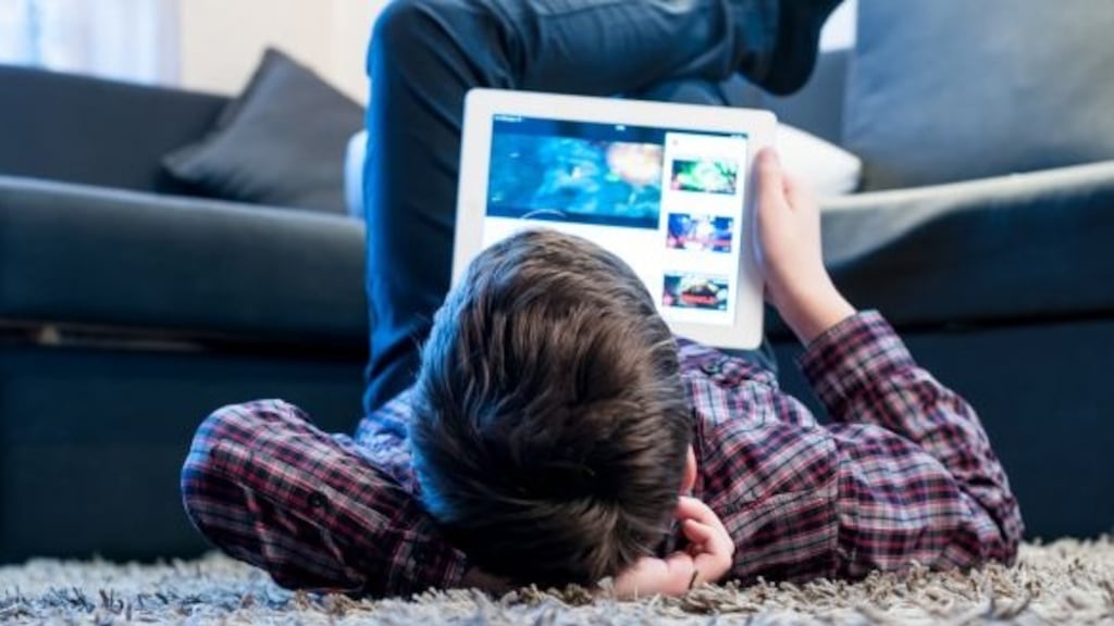Children are estimated to account for 40 per cent of all new internet users.