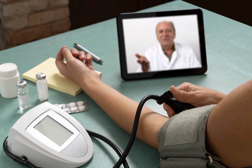 Hospital at home/virtual wards is not a new concept. Photograph: iStock
