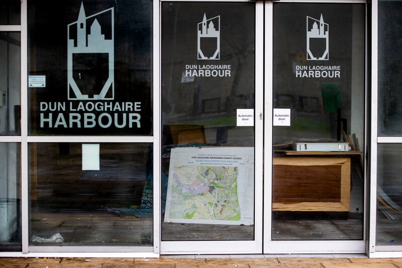 The ferry building has been empty since Stena Line withdrew its service to Holyhead in 2015. Photograph: Tom Honan