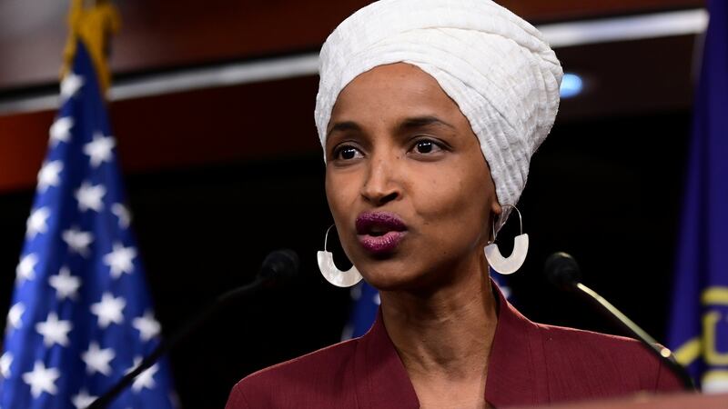 Ilhan Omar. Photograph: Erin Scott/Reuters