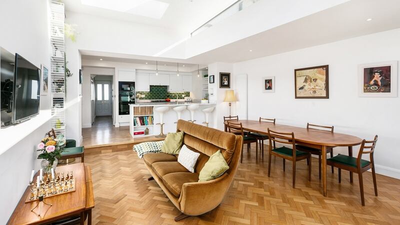 57 Patrician Villas, Stillorgan: has two reception rooms downstairs.