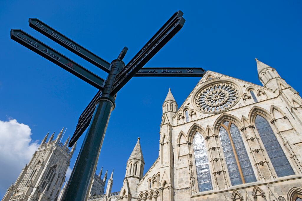 York Minster: right across society the tools of navigation can be difficult to follow. Photograph: Getty Images