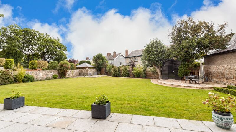 Patio and rear garden