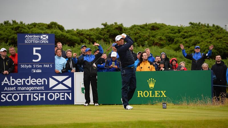 Harrington struggled in the tougher conditions of Saturday. Photo: Tony Marshall/Getty Images