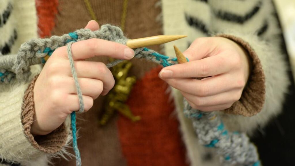 “But I don’t forget the knitted circus. There was the fat ringmaster in his scarlet coat.” Photograph: Dara MacDónaill/The Irish Times