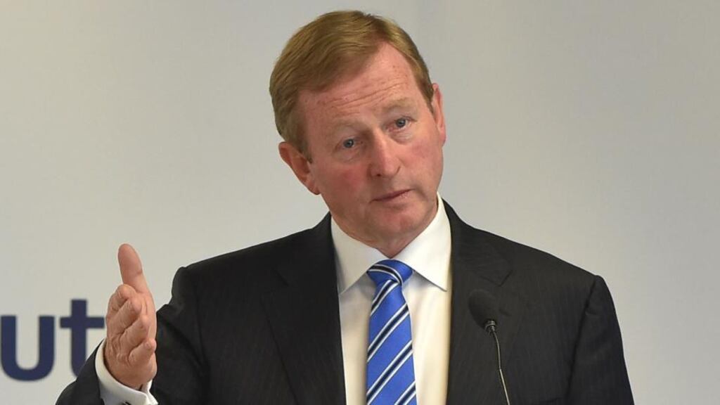 Enda Kenny: “If there is a consensus and people have a vote, they will have the right to vote according to their conscience.” Photograph: Press Association