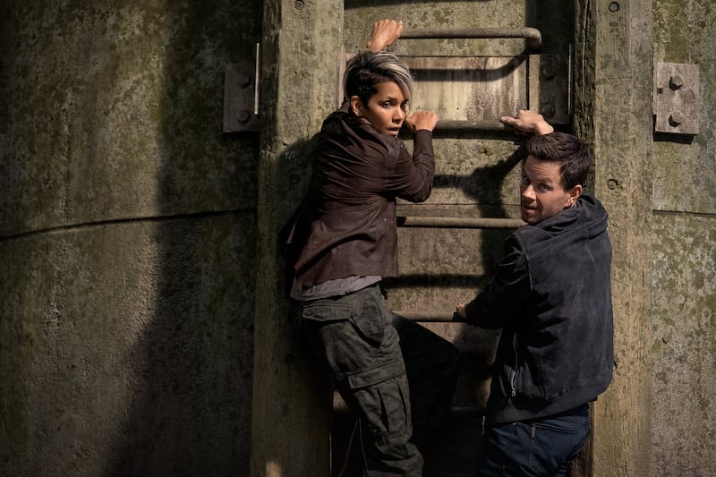 Halle Berry and Mark Wahlberg in The Union. Photograph: Netflix/Laura Radford.