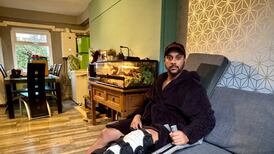‘I won’t be able to run any more’: Delivery rider left with badly broken leg after attack in Dublin