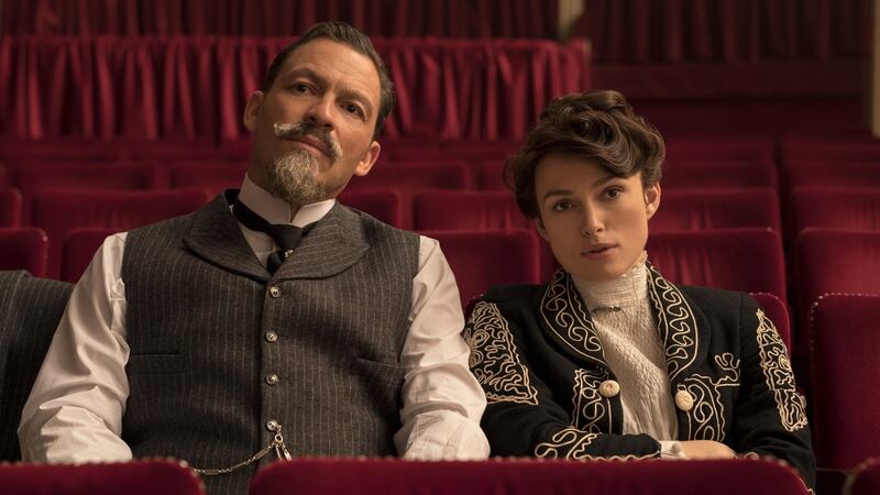 Dominic West and Keira Knightley in ‘Colette’. Photograph: Robert Viglasky / Bleecker Street