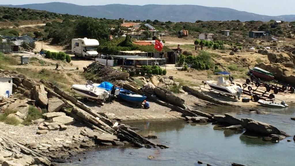 Suvla Bay on the Gallipoli peninsula in Turkey. ‘The landings at Suvla, which involved, among others, the 10th Irish Division, occurred in August 1915 and were the final phase of fighting before Britain, France, Australia and New Zealand withdrew, defeated, between December 1915 and January 1916. The place where it all happened is now so calm, so serene, so relaxed.’ Photograph: Peter Murtagh