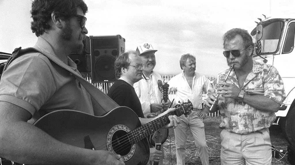Come Out Ye Black and Tans: the rabble-rouser was sung by The Wolfe Tones. Photograph: Terry Thorp