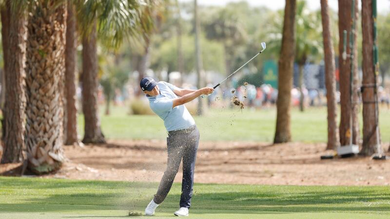 Matt Jones leads by three shots with one round to play. Photo: Jared C. Tilton/Getty Images