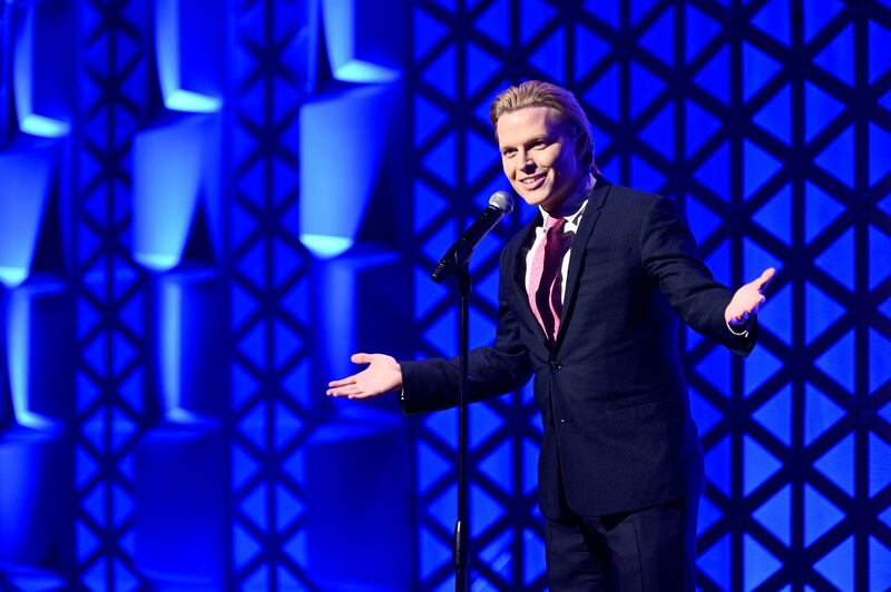 High profile: Ronan Farrow in New York last year. Photograph: Mike Pont/Getty