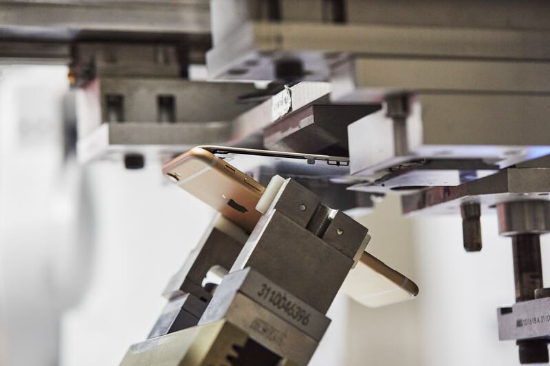 Apple's Daisy robot.