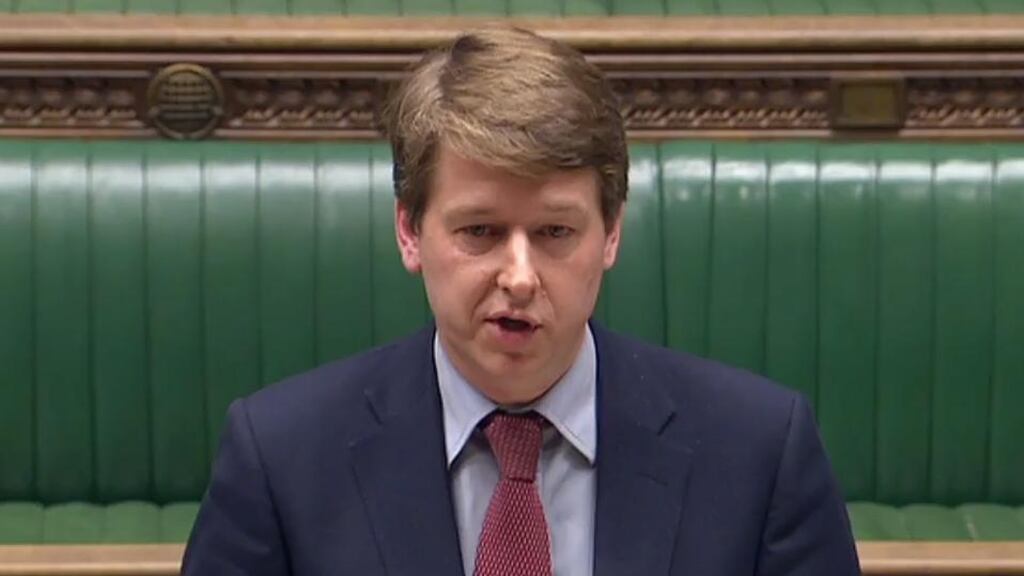 UK Brexit minister Robin Walker emphasised the strength of the relationship between London and Dublin. Photograph: AFP/Getty Images