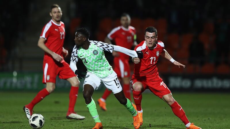 Wildred Ndidi will be key for Nigeria this summer. Photograph: Matthew Lewis/Getty