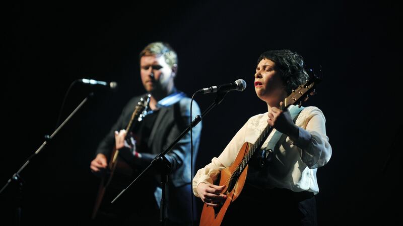 Lisa O’Neill pictured playing in Vicar Street, Dublin. O’Neill will perform during Púca 2019. Photograph: Aidan Crawley