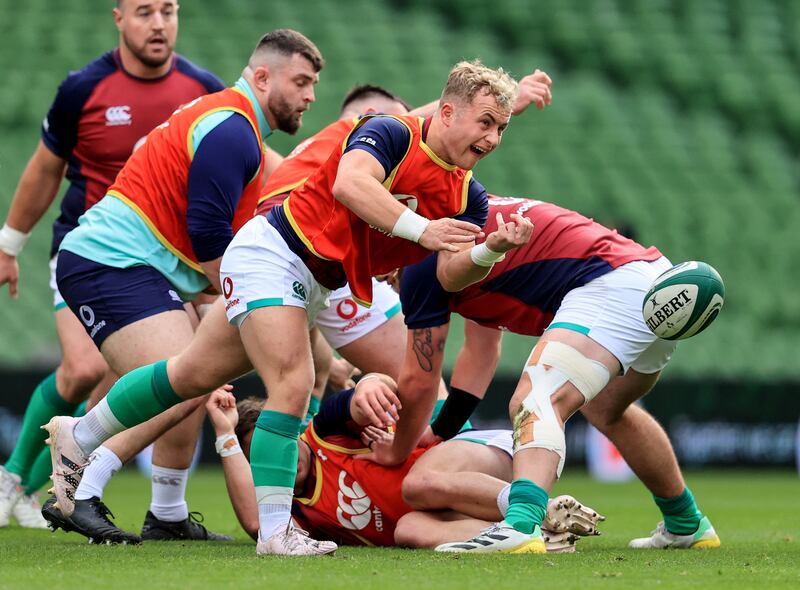 The Munster scrumhalf's speed to the breakdown, where his low centre of gravity is an asset, is his point of difference. Photograph: Dan Sheridan/Inpho