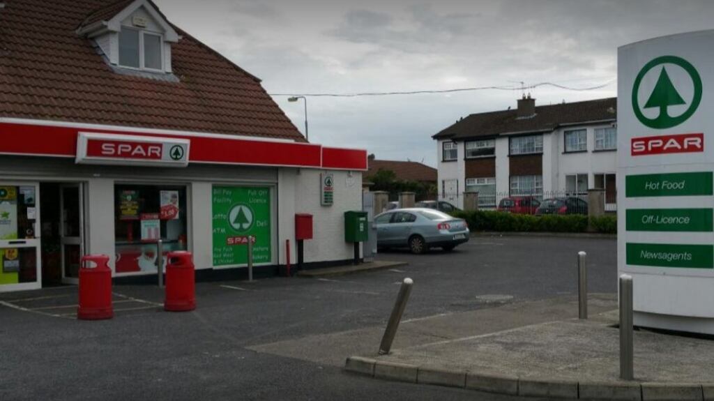 The Spar supermarket on Old Cratloe Road, Caherdavin, Limerick where the delicatessen and food preparation area has been served with a closure order. Photograph: Google Street view