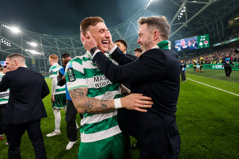 ‘You can’t stand still’: Stephen Bradley plotting future doubles after FAI Cup success