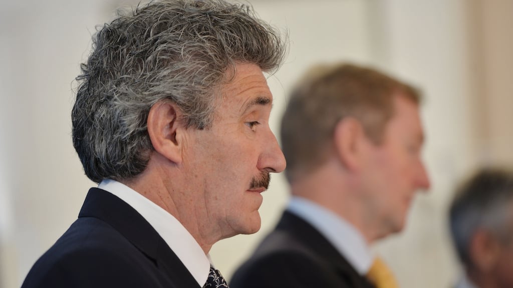 Minister of State for Training, Skills and Innovation, John Halligan who has threatened to resign if the Government does not agree to the expansion of cardiac services at UHW, but has so far not implemented his threat. Photograph: Alan Betson