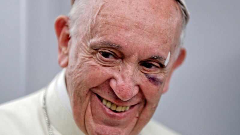 Pope Francis: Well worth €20 million? Photograph: Andrew Medichini/Reuters