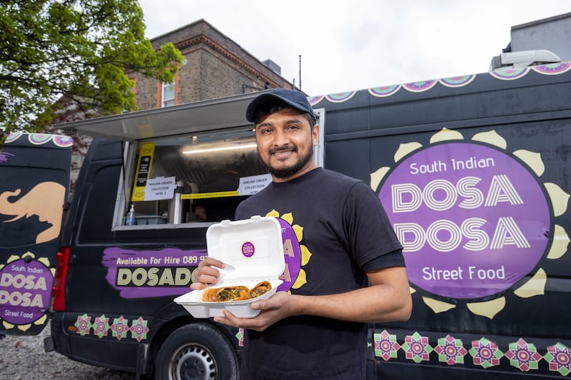 Karthik Thiru of Dosa Dosa. Photograph: Tom Honan