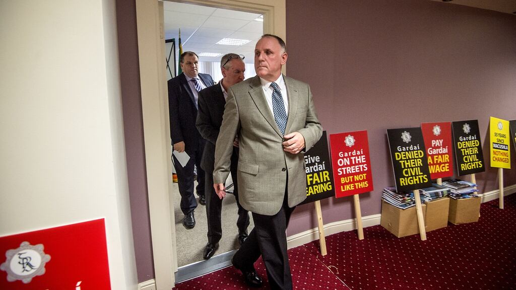 Garda Representative Association general secretary Pat Ennis. Photograph: Brenda Fitzsimons