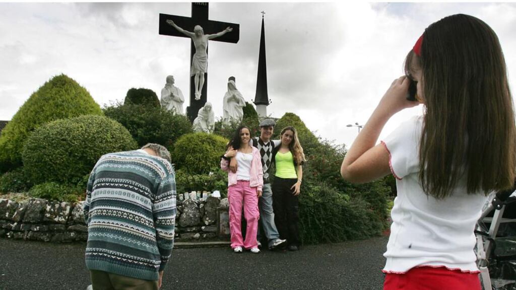 Pilgrims at Knock for the Feast of the Assumption in 2006. File photograph: Alan Betson