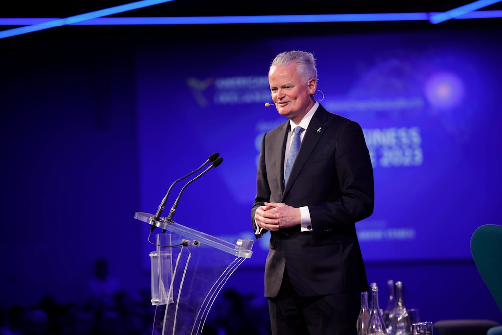 Mark Redmond, American Chamber of Commerce Ireland chief executive: 'There has been a real focus on enhancing Ireland’s position as a global centre of excellence for semiconductor production and research." Photograph: Conor McCabe Photography