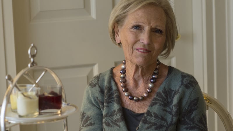 Former Great British Bake Off judge Mary Berry will attend on Wednesday as a guest judge at the National Dairy Council’s afternoon tea competition, where she will sample the baking expertise of three finalists. Photograph: Brenda Fitzsimons/The Irish Times