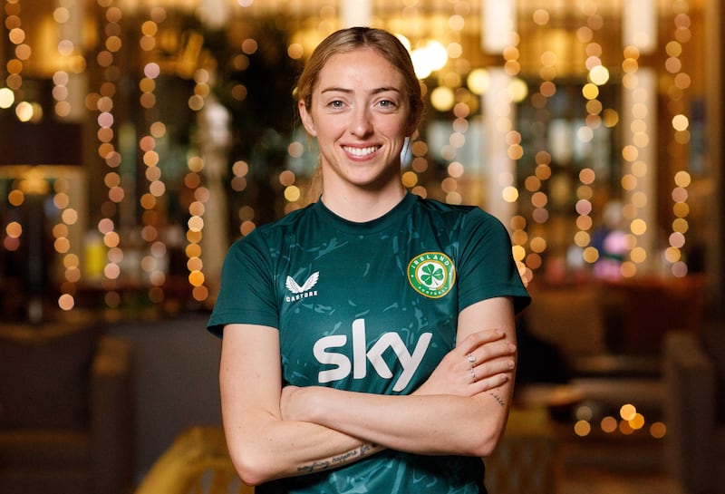 Megan Connolly: 'Getting to the World Cup was amazing, we built that for years, the foundation is there, now we’re trying to add layers.' Photograph: Tom Maher/Inpho