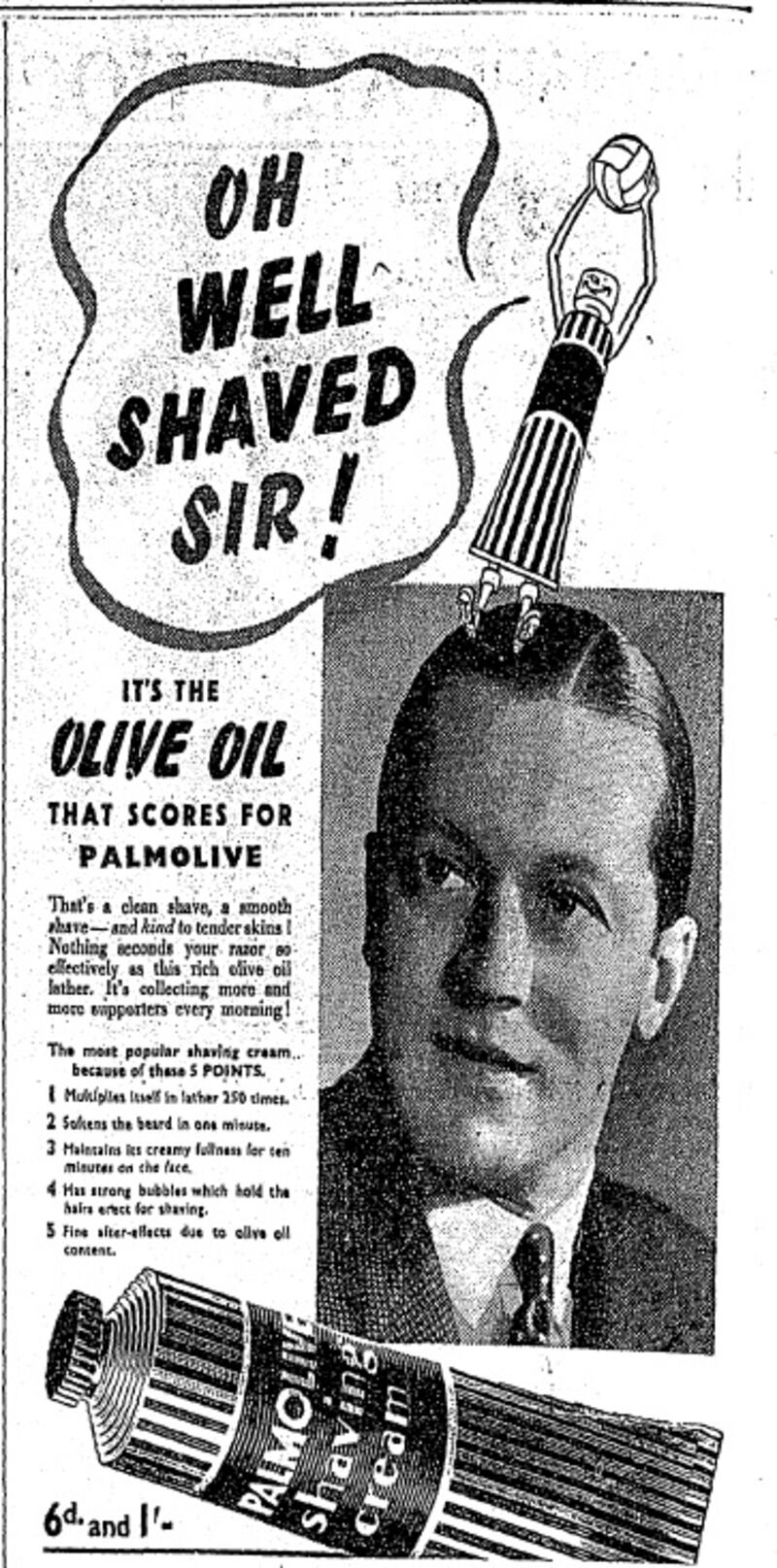 Oh well shaved sir! (March 17th, 1939)