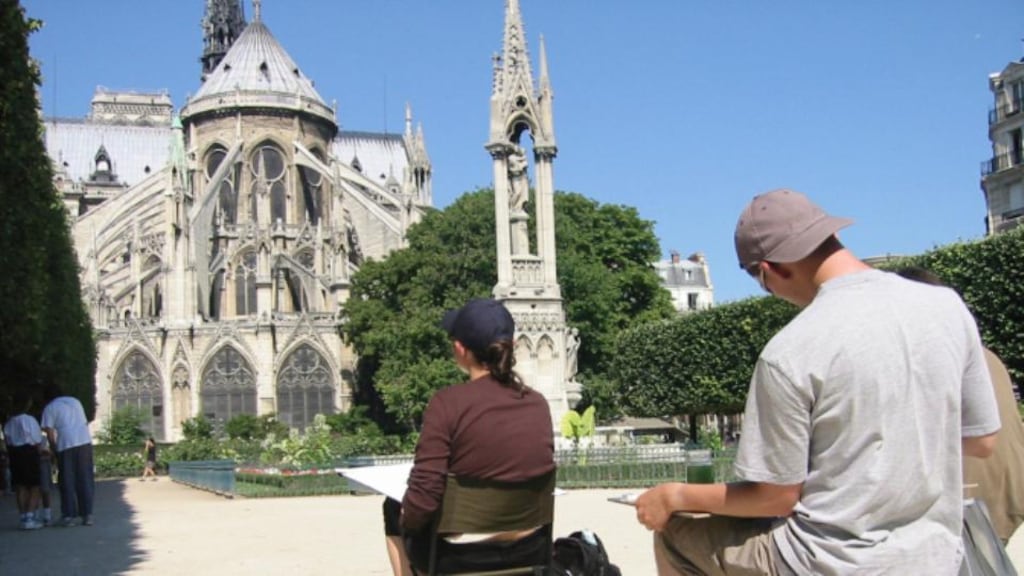 Historic Catholic cathedral  Notre Dame de Paris: the controversy over using French churches as mosques is polarising politicians, intellectuals and media