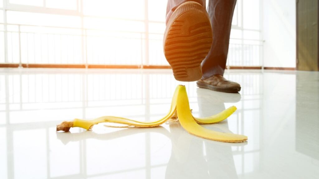 Gardai investigated a series of insurance claims relating to injuries suffered in slips and falls which were suspected to be false. Stock photograph: iStock