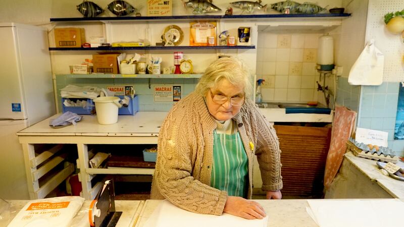 Irene Edwards: “We don’t talk politics in the shop.” Photograph: Enda O’Dowd