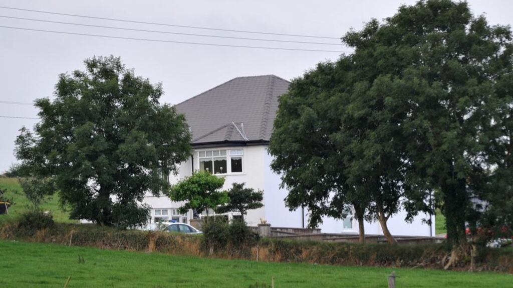 The house which was the scene of an attempted armed robbery in Glounthaune, Co Cork. Photograph: Daragh McSweeney/Provision
