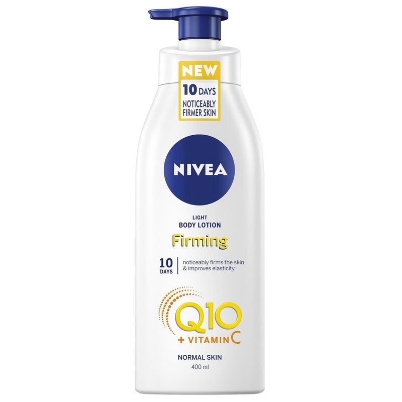 Nivea Q10 + Vitamin C Firming Body Lotion (€5.99 at Boots)